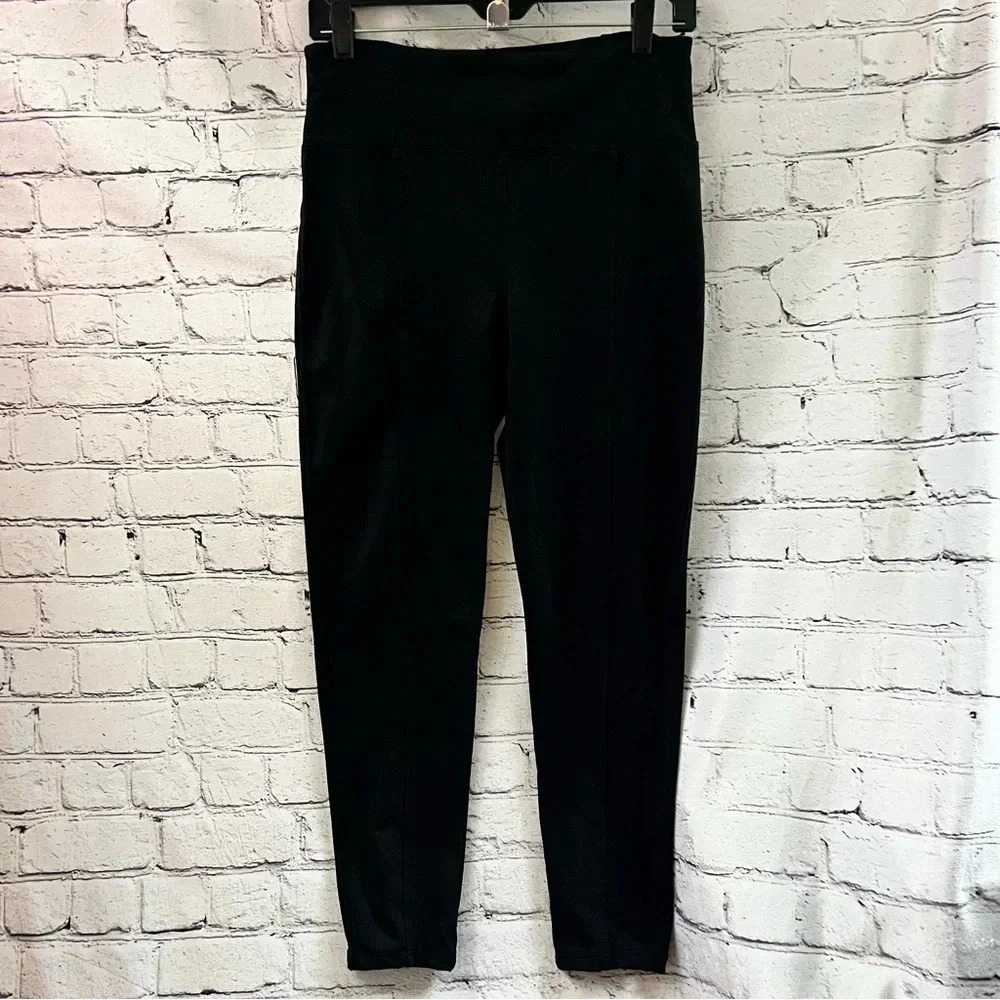Orvis Women’s Black High Waisted Ponte Ankle‎ Leggings Size Small